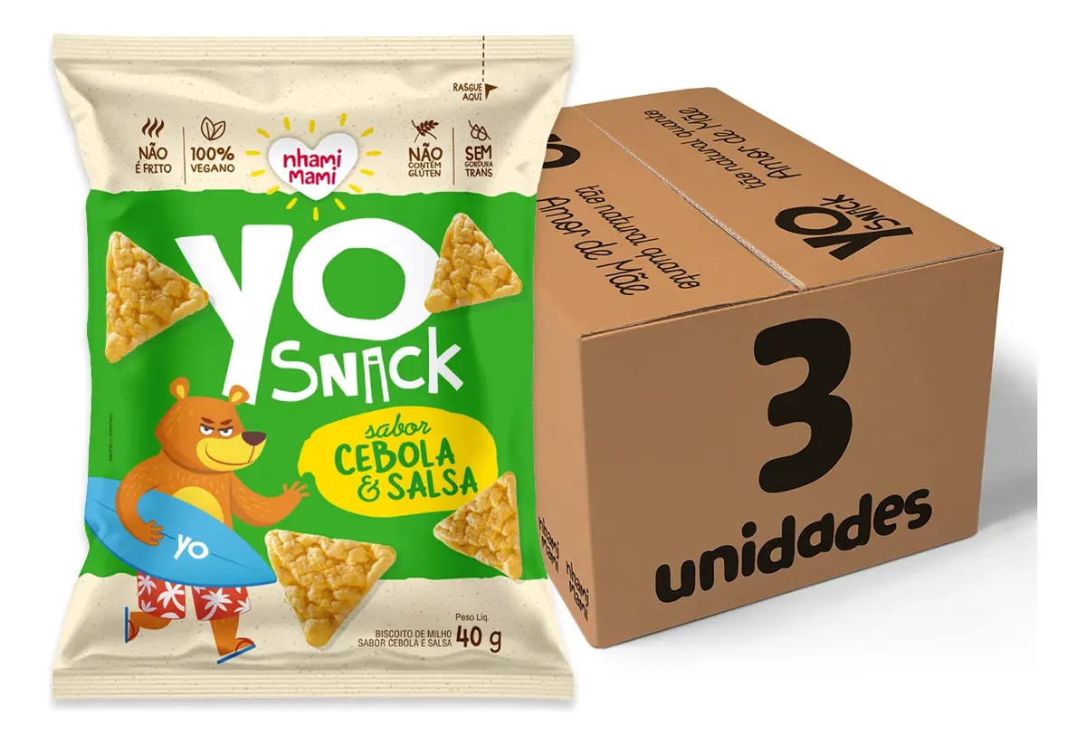 Yo Snack Cebola e Salsa